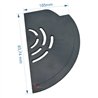 702020  Demie grille droite F610807B de foyer de poêle Invicta Ove 32,50 €