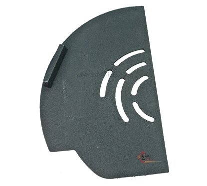 702021  Demie grille gauche F610808B de foyer de poêle Invicta Ove 32,50 €