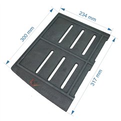 702122  F610231B-B - Grille gauche de poêle Invicta Sedan M 45,70 €