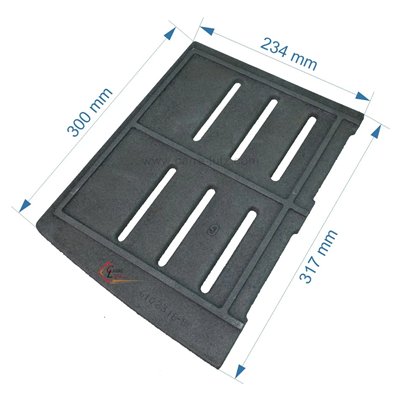 702122  F610231B-B - Grille gauche de poêle Invicta Sedan M 45,70 €