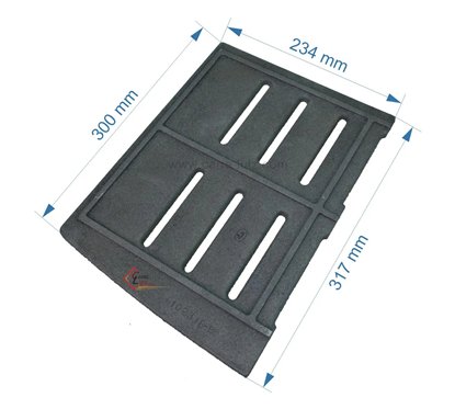 702122  F610231B-B - Grille gauche de poêle Invicta Sedan M 45,70 €