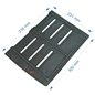 Grille droite de poêle compatible avec Invicta Sedan M - F610238B