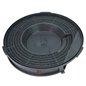 Filtre de hotte anti odeurs au charbon actif Type 28 diamètre 240 mm