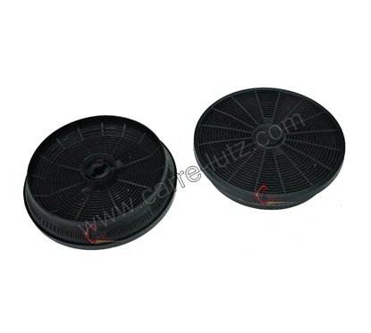 701147  2 Filtres charbon actif D145 diamètre 145 mm Smeg Ariston Indesit Scholtes Hotpoint C00090937 12,60 €