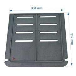 702023  Demie grille de foyer F610568B de poêle Invicta Siam 76,50 €