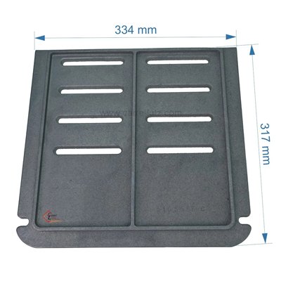 702023  Demie grille de foyer F610568B de poêle Invicta Siam 76,50 €