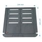 Demie grille de foyer de poêle compatible avec Invicta Siam - F610568B