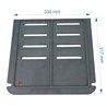 702023  Demie grille de foyer F610568B de poêle Invicta Siam 76,50 €