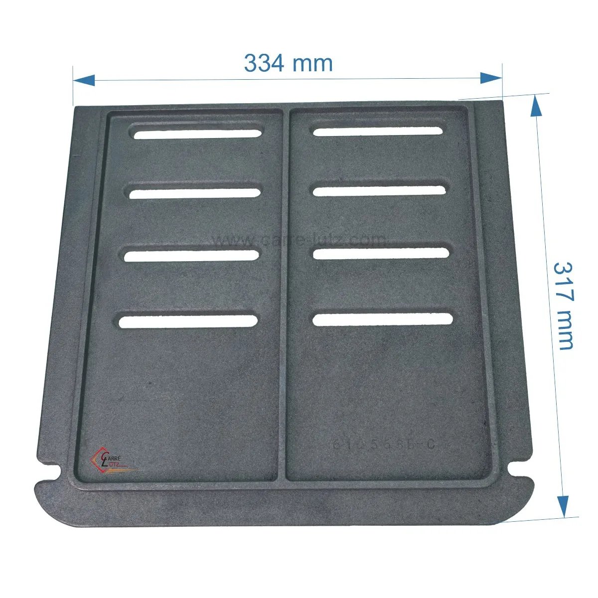 702023  Demie grille de foyer F610568B de poêle Invicta Siam 75,40 €