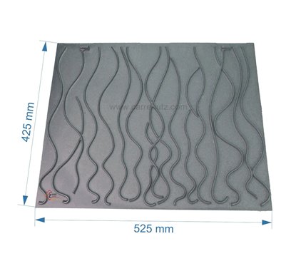 702161 F670439B - Taque décorée de foyer Invicta 143,00 €