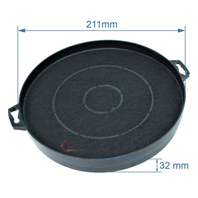 701070  76X0564 - Filtre charbon actif FC03 de hotte aspirante C00090822 Ariston Brandt  5,50 €