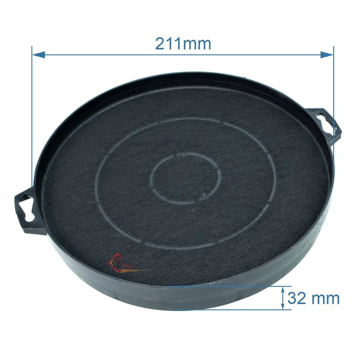 701070  76X0564 - Filtre charbon actif FC03 de hotte aspirante C00090822 Ariston Brandt  5,50 €