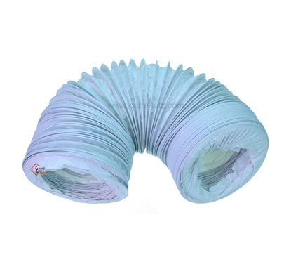 Gaine de ventilation plastique diamètre 90 mm 6 mt