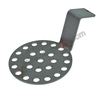 704394  901077100 - Grille acier de creuset de foyer pour poele a granulé Eva Calor 11,10 €