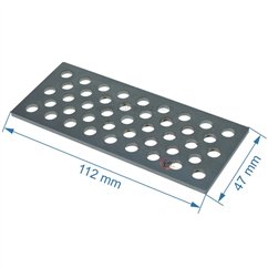 704412  Grille inox de pot bruleur ou creuset de foyer pour poele a granulé Evacalor 7,80 €