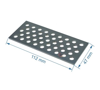 704412  Grille inox de pot bruleur ou creuset de foyer pour poele a granulé Evacalor 7,80 €