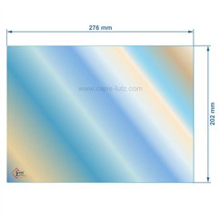 00429  805013 - Vitre réfractaire Vitrocéramique 276x202 mm de poele Panadero Ibiza 34,90 €