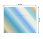 00226  AX601624A - Vitre réfractaire Vitrocéramique 411x321 mm Invicta 69,20 €