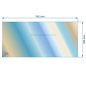 Verre réfractaire Vitrocéramique 763x356 compatible avec Invicta - AX606128A