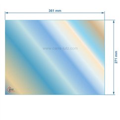 00259  Verre réfractaire Vitrocéramique 361x271 compatible avec Invicta - AX606137A 41,40 €