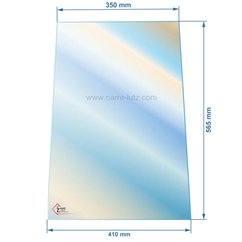 00262  Verre réfractaire Vitrocéramique 565x410/350 compatible avec Invicta Chamane - AX605644A 97,90 €