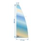Verre réfractaire Vitrocéramique 489x177/17 compatible avec Invicta Tipi - AX615344A