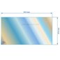 Verre réfractaire Vitrocéramique 514x274 mm compatible avec Invicta Tennessee - AX606181B