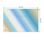 00284  Verre réfractaire Vitrocéramique 613x397 mm compatible avec Invicta - AX116470 98,40 €