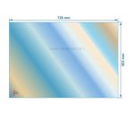 00303  AX828843A - Vitre réfractaire Vitrocéramique 728x503 mm non sérigraphié Invicta 193,60 €