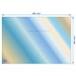 Vitre réfractaire Vitrocéramique 682x463 mm compatible avec Invicta - AX603825A