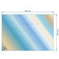 Vitre réfractaire Vitrocéramique 326x228 mm compatible avec Invicta - AX606138A