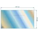 AX677174A - Vitre réfractaire Vitrocéramique 487x269 mm Invicta 