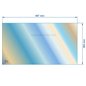 Vitre réfractaire Vitrocéramique 487x269 mm compatible avec Invicta - AX677174A