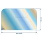AX606173A - verre réfractaire Vitrocéramique 442x268 mm 2 coins arrondi Invicta Bradford