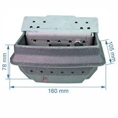 704337 Pot bruleur ou creuset de foyer 009278290 pour poele a granulé Nordica Extraflame 84,00 €