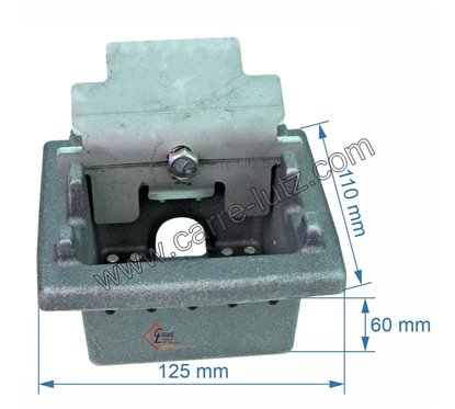 704343  Pot bruleur ou creuset de foyer 003278221 pour poele a granulé Nordica Extraflame 69,20 €