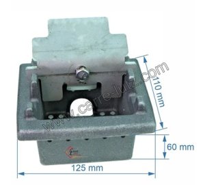 Pot bruleur ou creuset de foyer 003278221 pour poele a granulé Nordica Extraflame