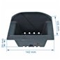 Pot bruleur ou creuset de foyer pour poele a granulé compatible avec Caminetti Montegrappa - 1121107401 Pot bruleur ou creuset de foyer pour poele a granulé compatible avec Caminetti Montegrappa - 1121107401