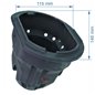 Pot bruleur ou creuset de foyer pour poele a granulé compatible avec Invicta - 1121114101
