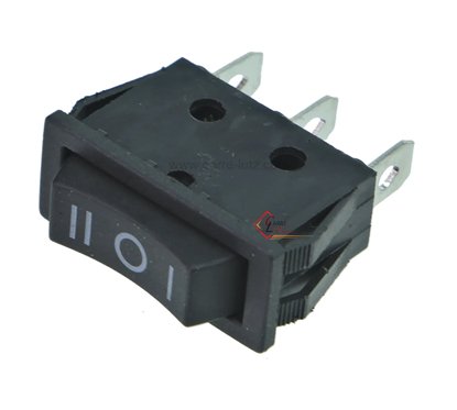 Interrupteur inverseur 10A 250V 3 cosses