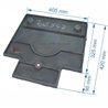 702547  14303366701 - Semelle de boite à fumée de foyer Godin 366701 145,50 €