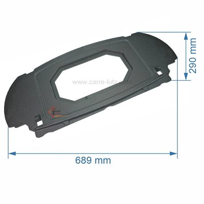 702672  10367388108 - Support de foyer Godin 388108 458,60 €