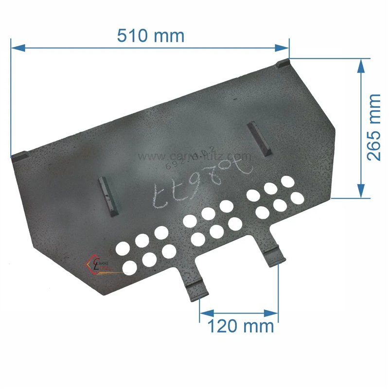 CH692113178 - Deflecteur de foyer Godin 3178