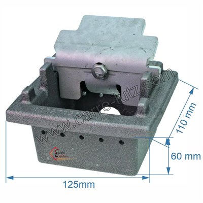 704303  Pot bruleur 3278211 de foyer pour poele a granulé Godin Mercure 109,50 €