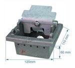 704303  Pot bruleur 3278211 de foyer pour poele a granulé Godin Mercure 109,50 €