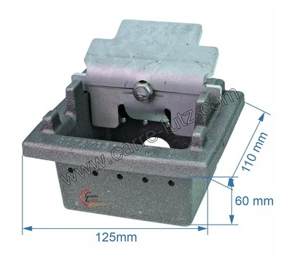 704303  Pot bruleur 3278211 de foyer pour poele a granulé Godin Mercure 109,50 €