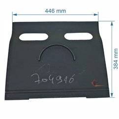 704916  10321376000 - Plaque arrière de convecteur Godin 3760 154,00 €
