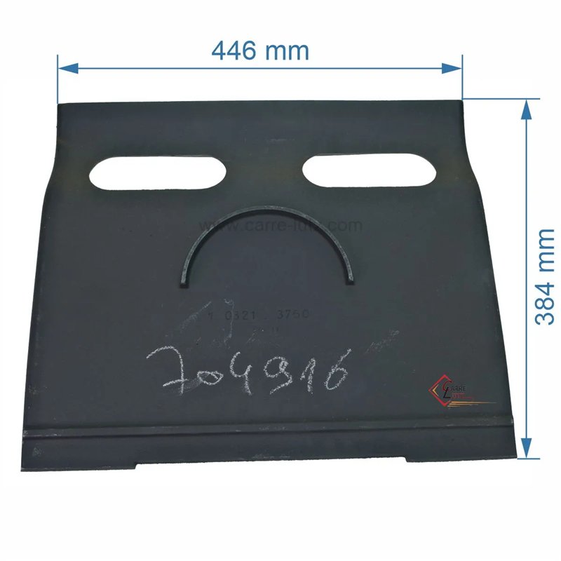 10321376000 - Plaque arrière de convecteur Godin 3760