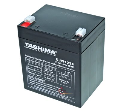 9983204  Batterie 12 volts 5 ampères 37,20 €