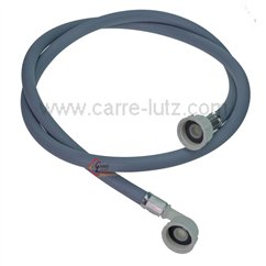 110011  Tuyau d 'alimentation universel 1,50 mt femelle/femelle coudé 4,00 €